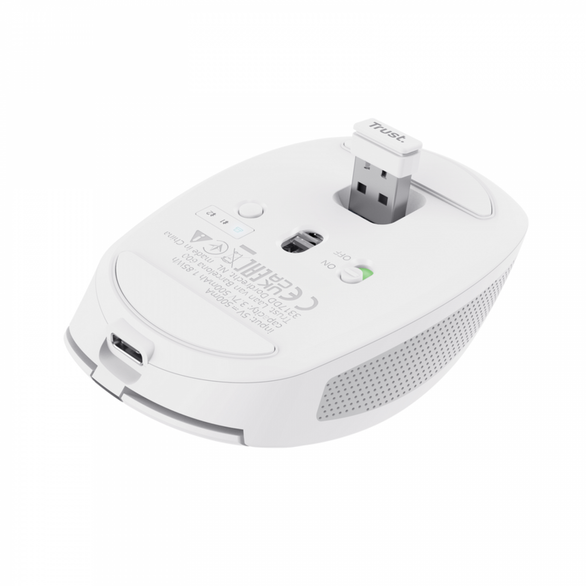 Mouse Trust Ozaa Compact Wireless White - foto 2