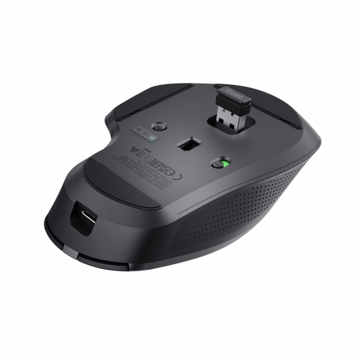 Mouse Trust Ozaa + Multi-connect Wireless Black - foto 2