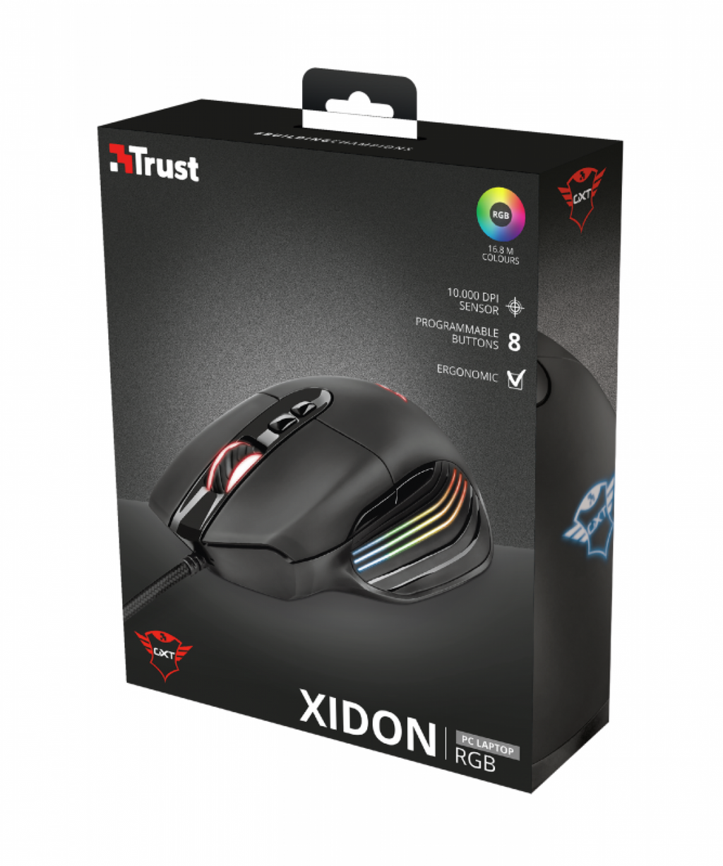 Mouse Trust Xidon RGB GXT940 - foto 2