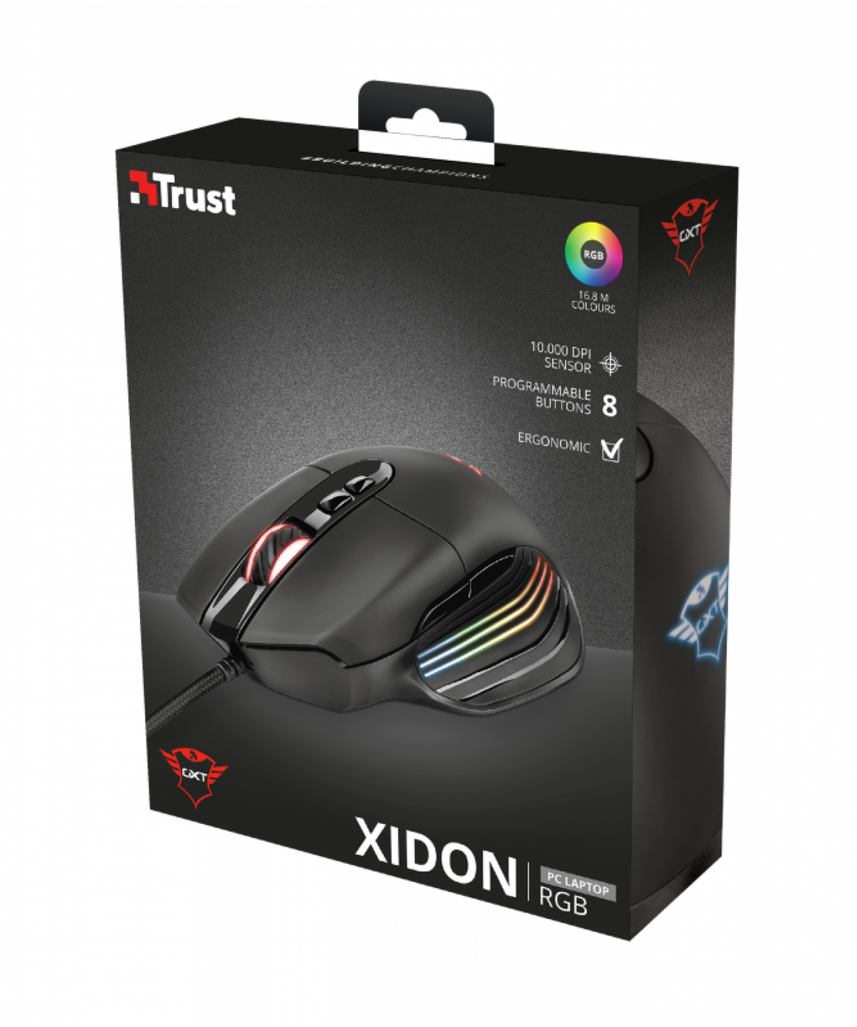 Mouse Trust Xidon RGB GXT940 - foto 2