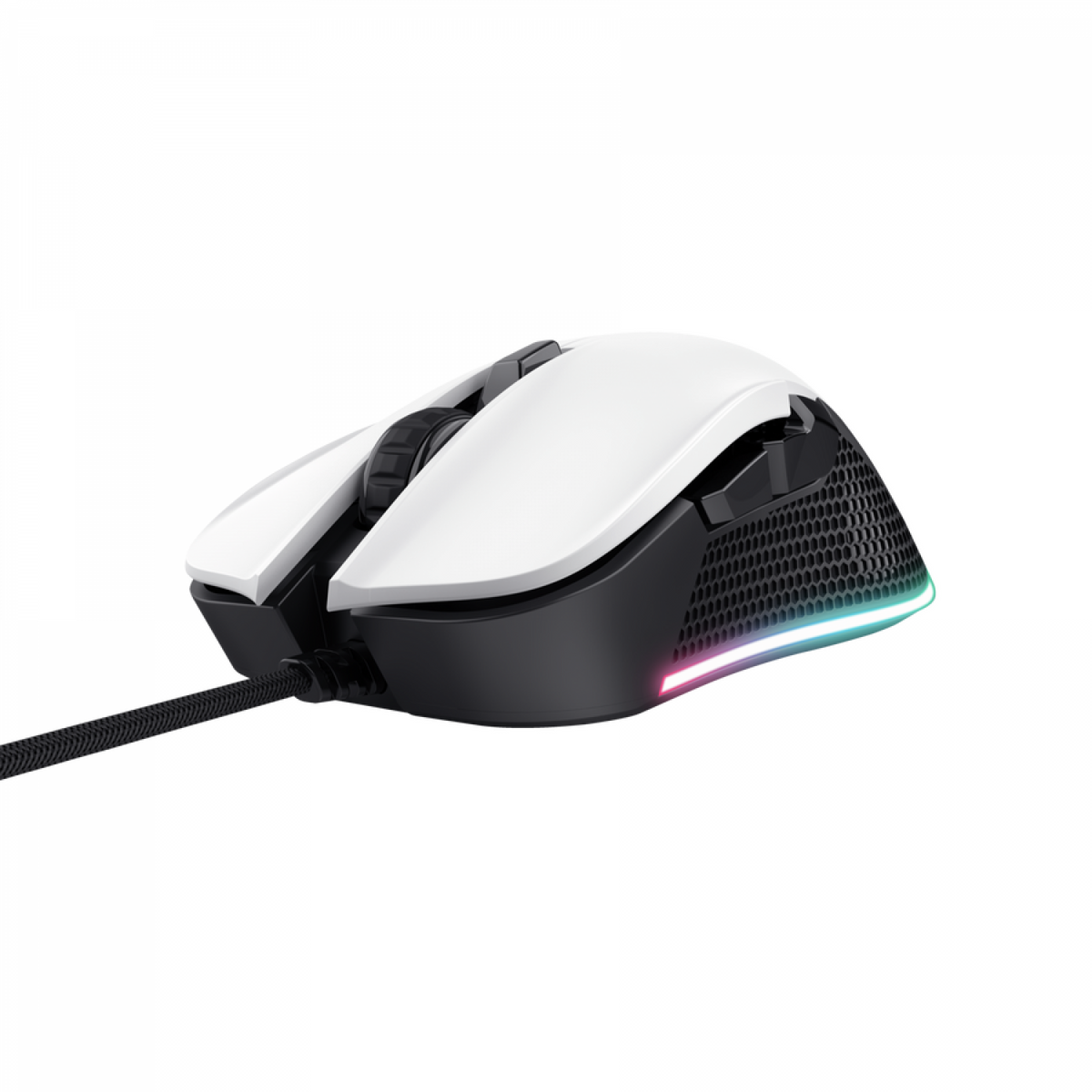 Mouse Trust Ybar Gaming Eco White GXT922W - foto 3