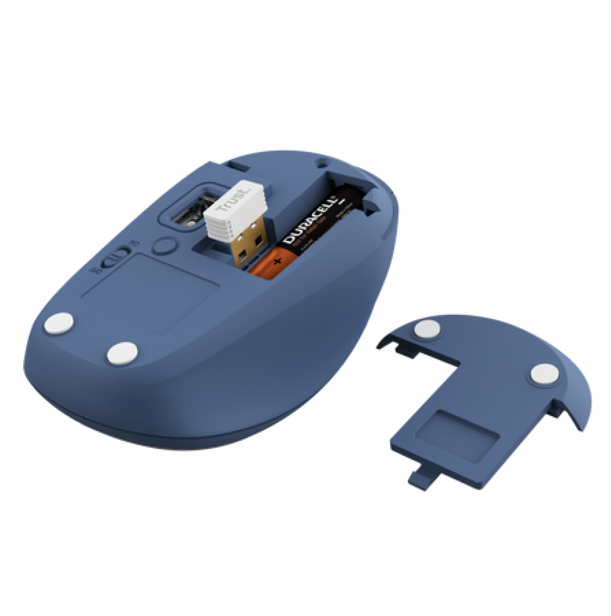 Mouse Trust YVI Multi-device Wireless Blue - foto 2