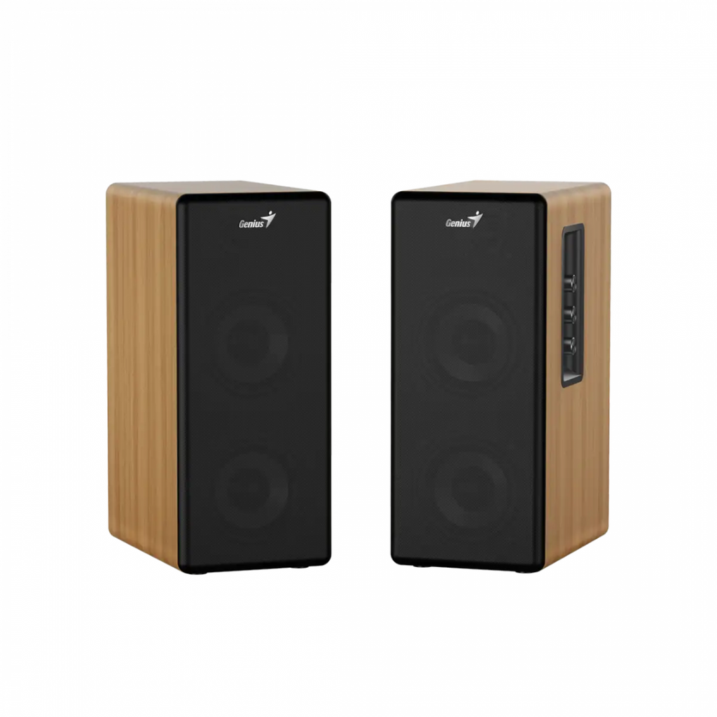 Parlante Bluetooth Genius SP-HF1220BT 45W Pine Wood - foto 2