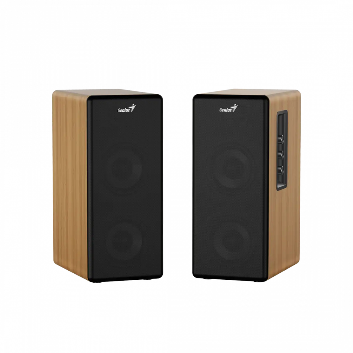 Parlante Bluetooth Genius SP-HF1220BT 45W Pine Wood - foto 2