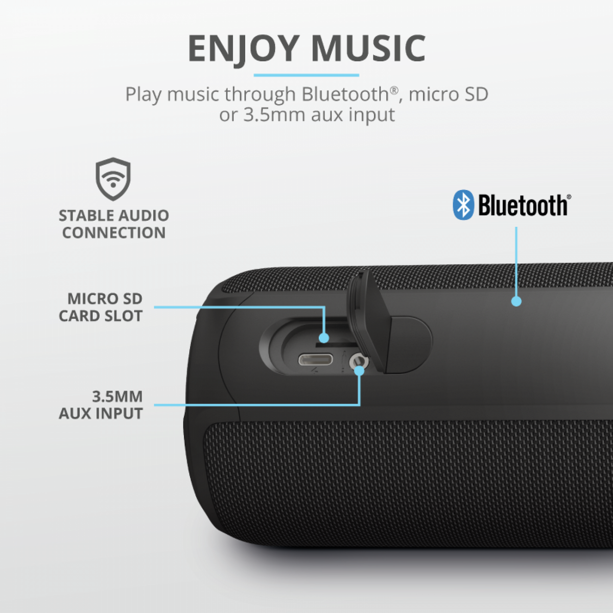Parlante Trust Caro Max Powerfull Bluetooth - foto 3