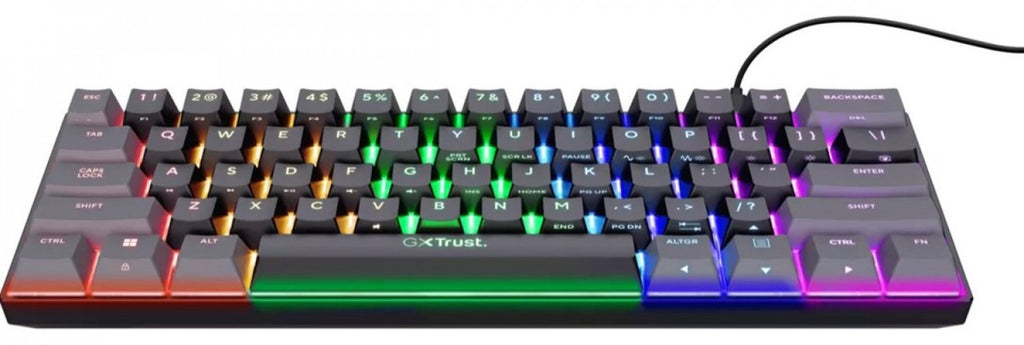 Teclado Gamer Mecánico Trust GXT 867 Acira 60% ultra compacto RGB - foto 3