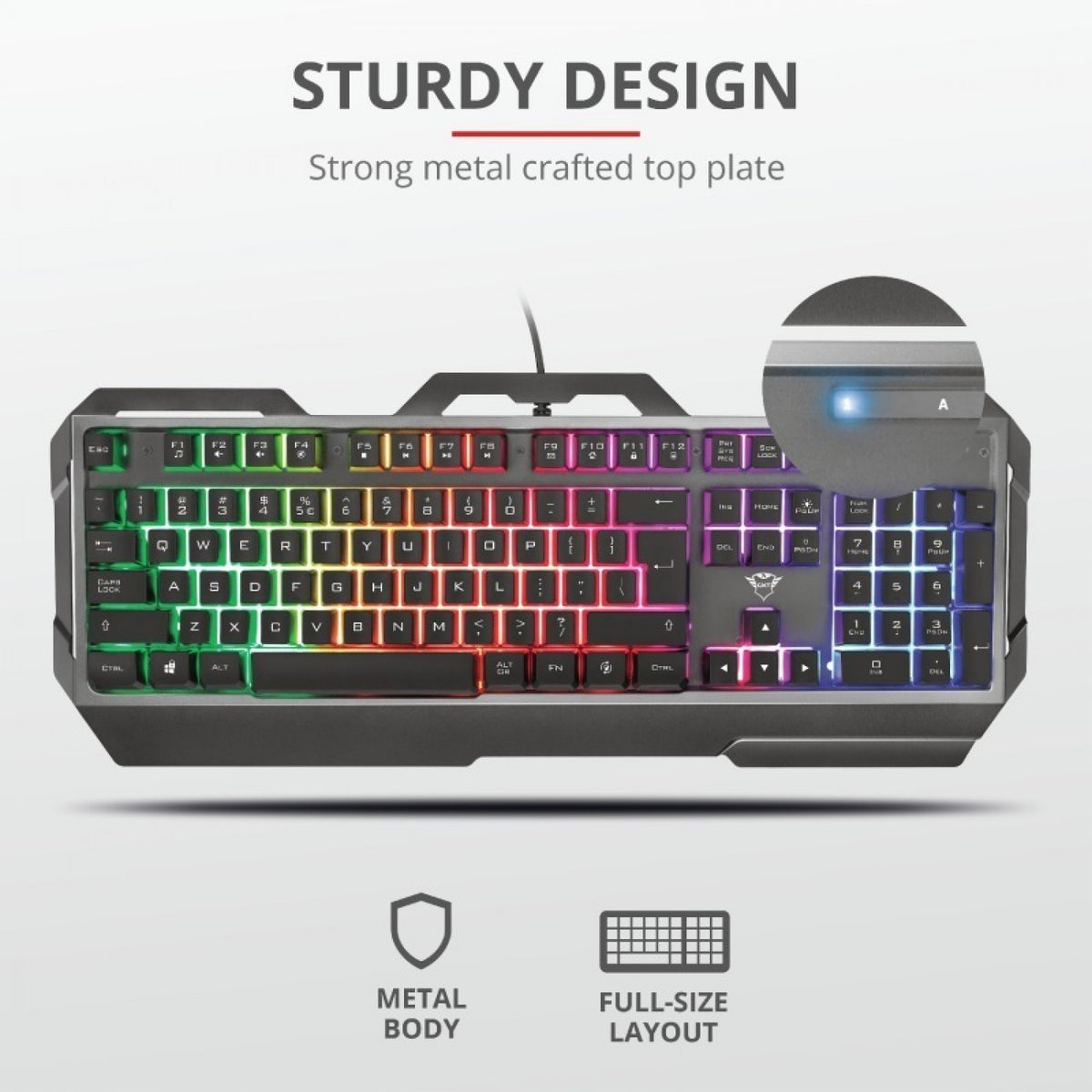 Teclado Gamer Trust Torac ES - foto 2