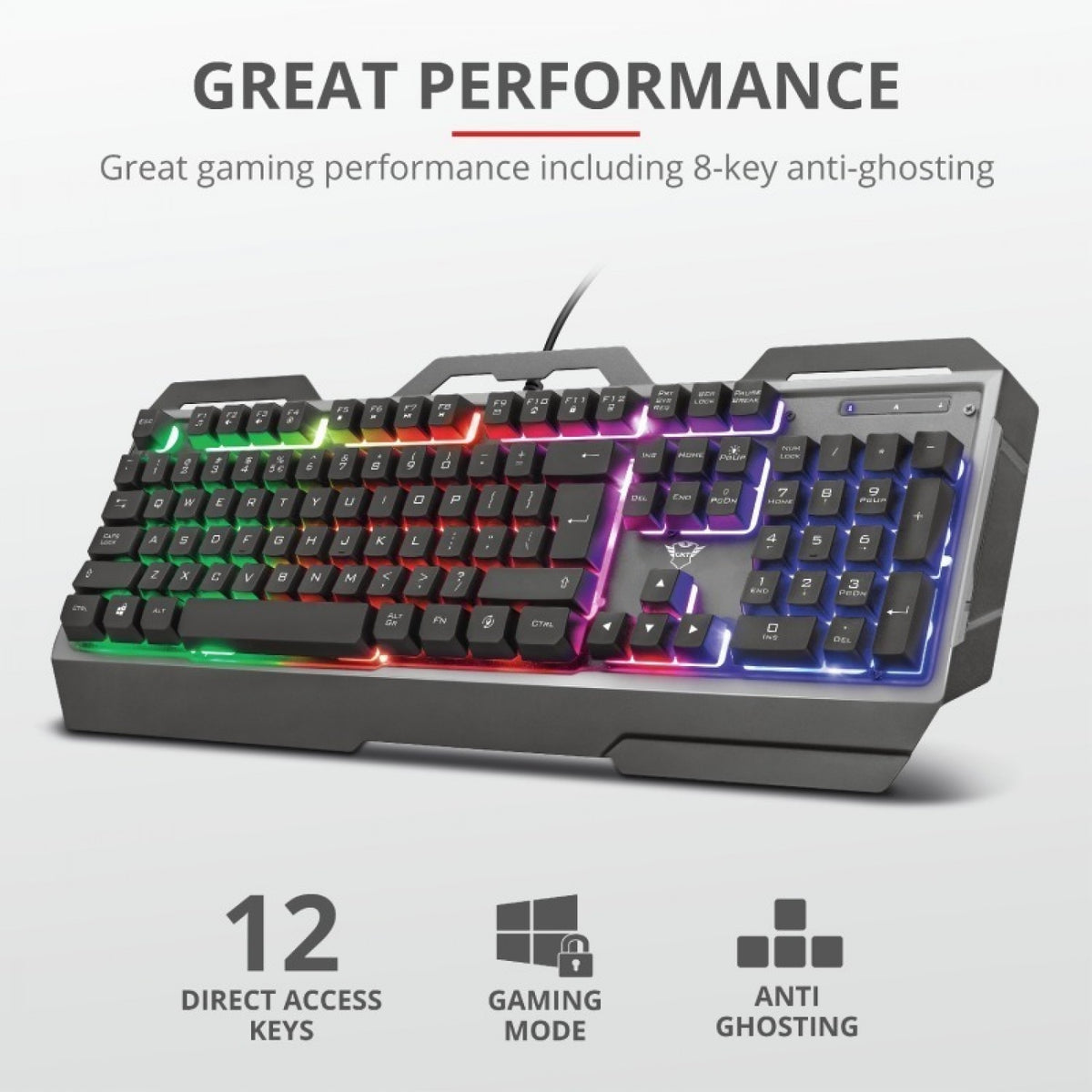 Teclado Gamer Trust Torac ES - foto 3