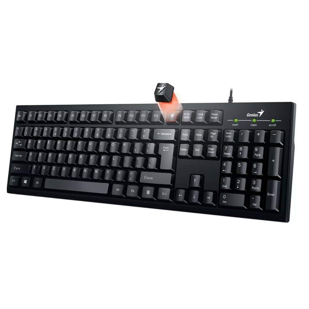 Teclado Genius KB-100 Smart USB Black - foto 2