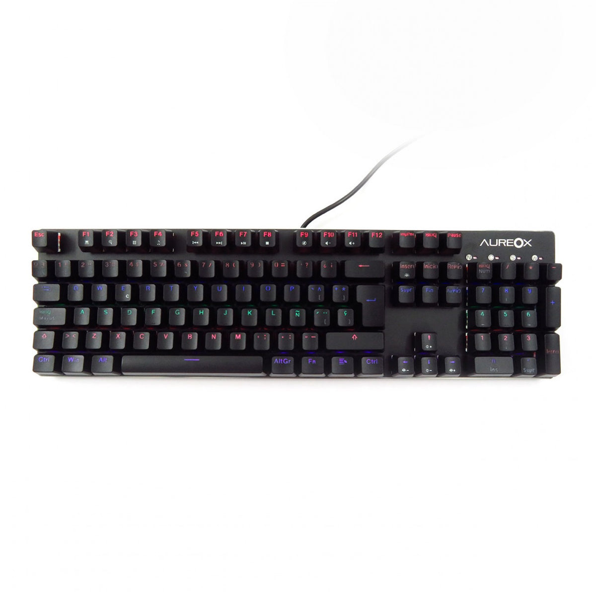 Teclado MEC Aureox Unrivailed Gaming GK600 - foto 2