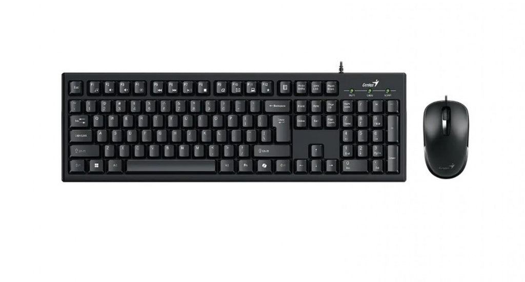 Teclado + Mouse Combo USB Genius KM-100SE Black - foto 2