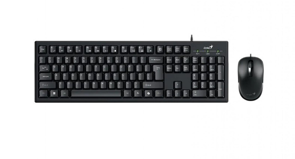 Teclado + Mouse Combo USB Genius KM-100SE Black - foto 2