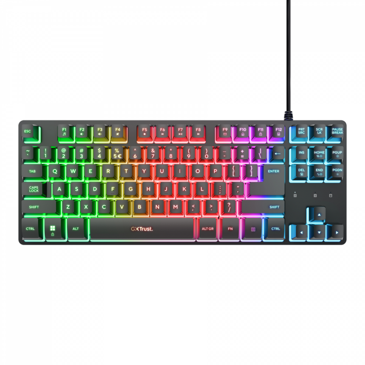 Teclado Trust Thado TKL Black ES GXT833 - foto 2